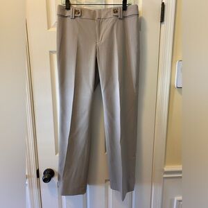 Banana Republic Lined light gray stretch trousers, Jackson Fit, 6